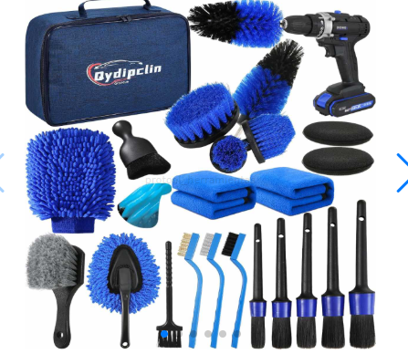 Kit limpieza 23 pcs detailingvehículos