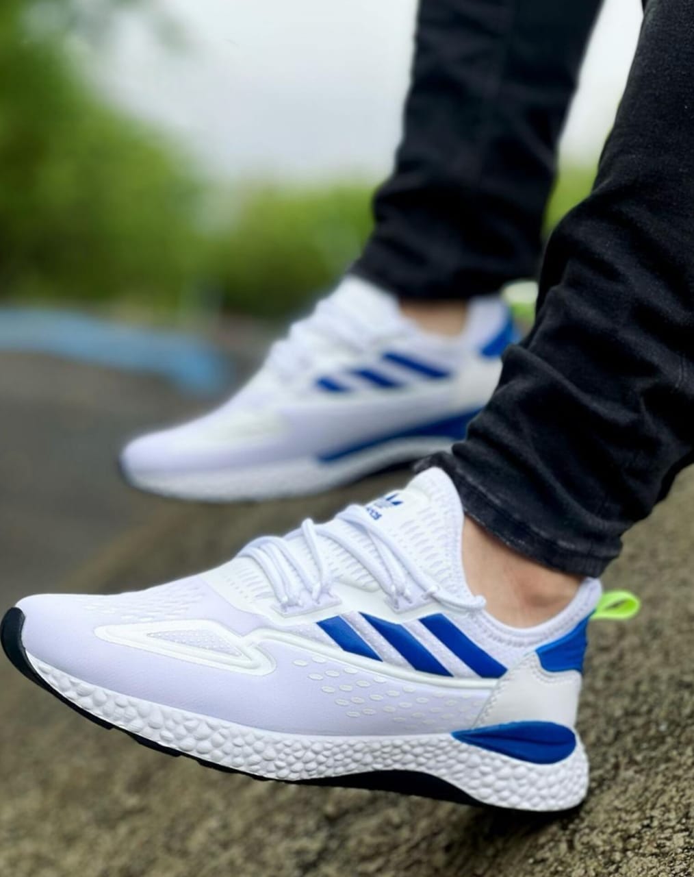 ZX ULTRABOOST BLANCO AZUL