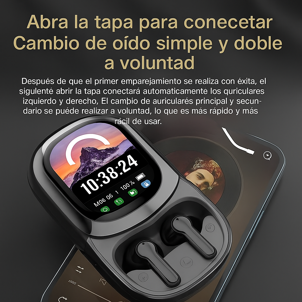 AUDIFONOS CON PANTALLA AI SE-ONE