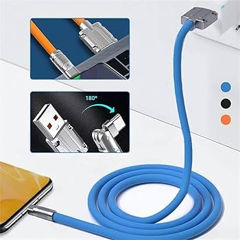 Cables USB ultra resistentes-Carga rapida