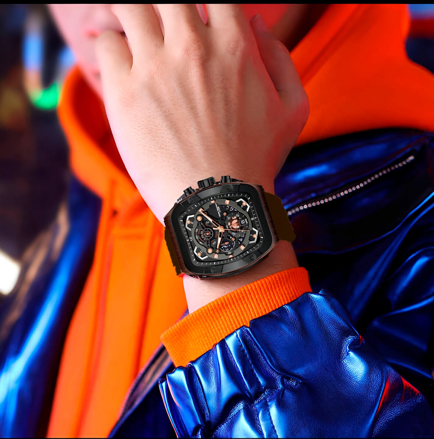 Reloj G-force H3994g Calendario Deportiv