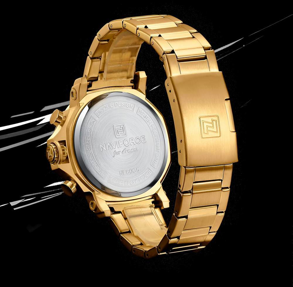 Reloj Naviforce Casual Nf8065 Crono Homb