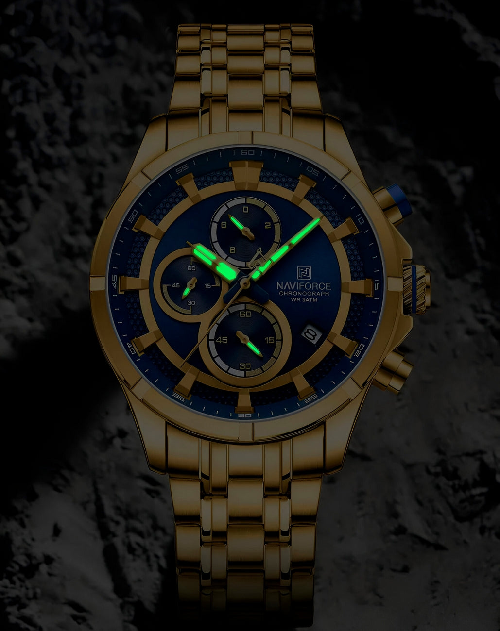Reloj Naviforce Casual Nf8046 Crono Homb