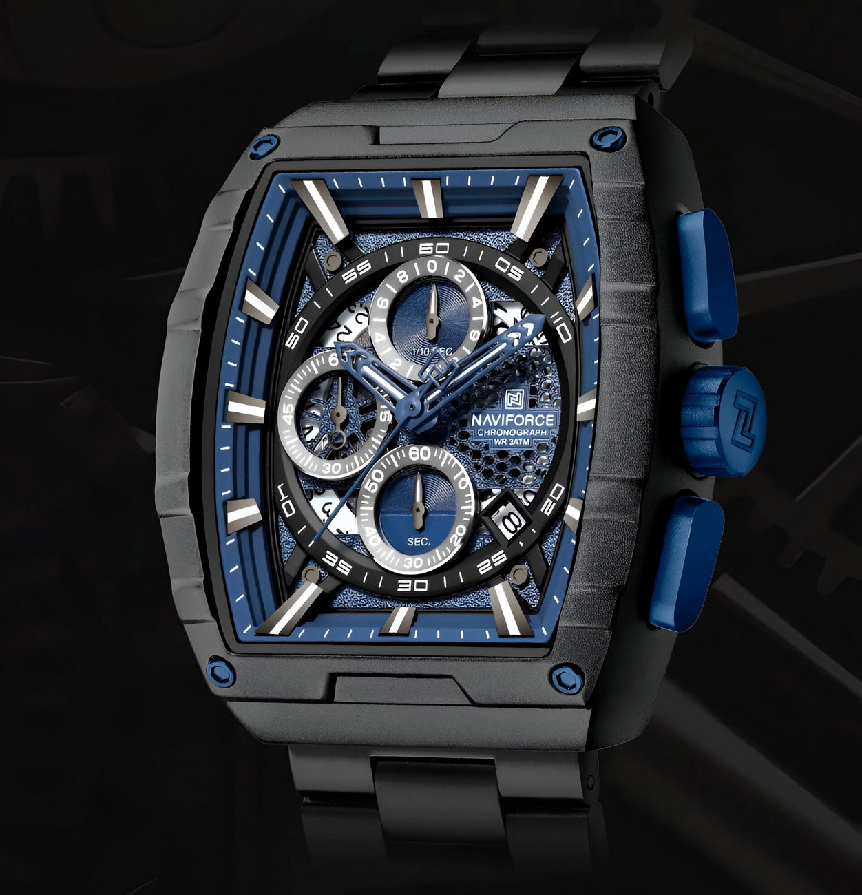 Reloj Naviforce Casual Nf8066 Crono Homb