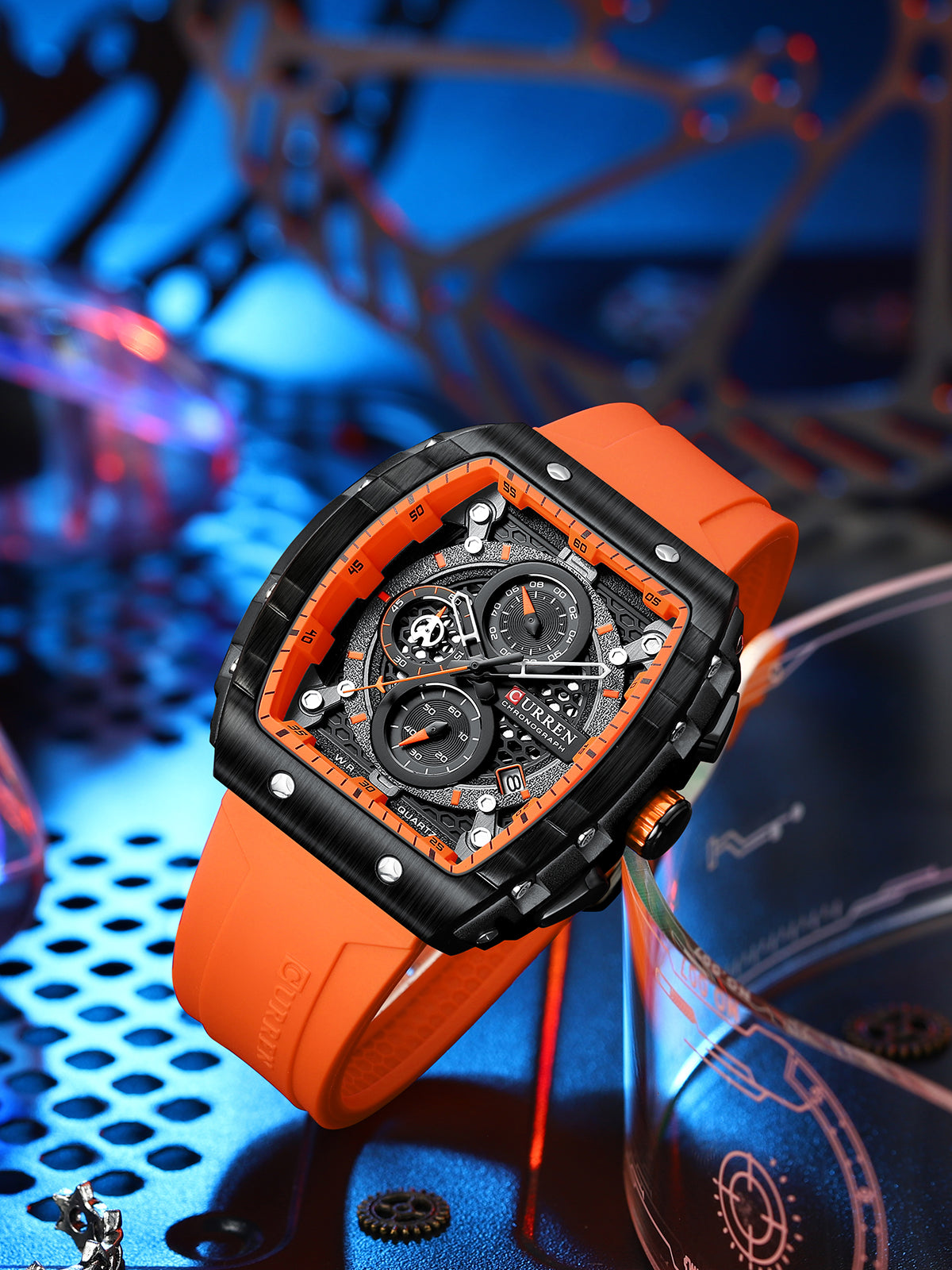 Reloj Curren 8442 Silicona Richard Mille