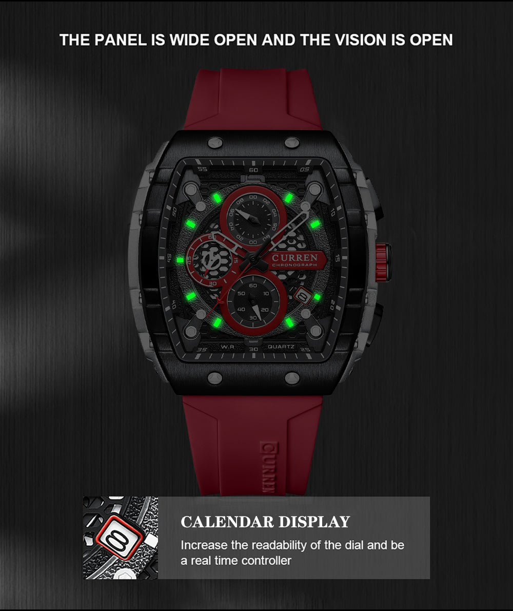 Reloj Curren 8442 Silicona Richard Mille