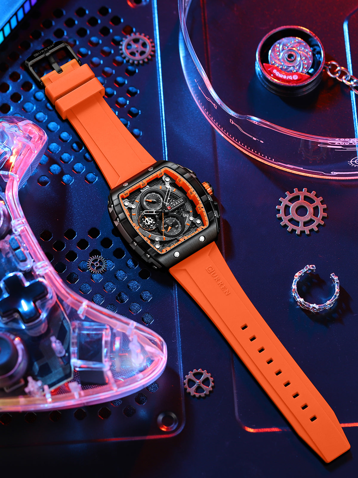 Reloj Curren 8442 Silicona Richard Mille