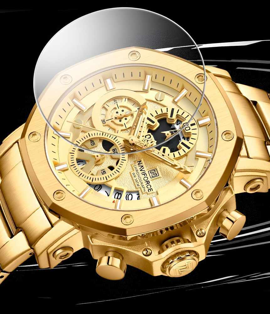Reloj Naviforce Casual Nf8065 Crono Homb