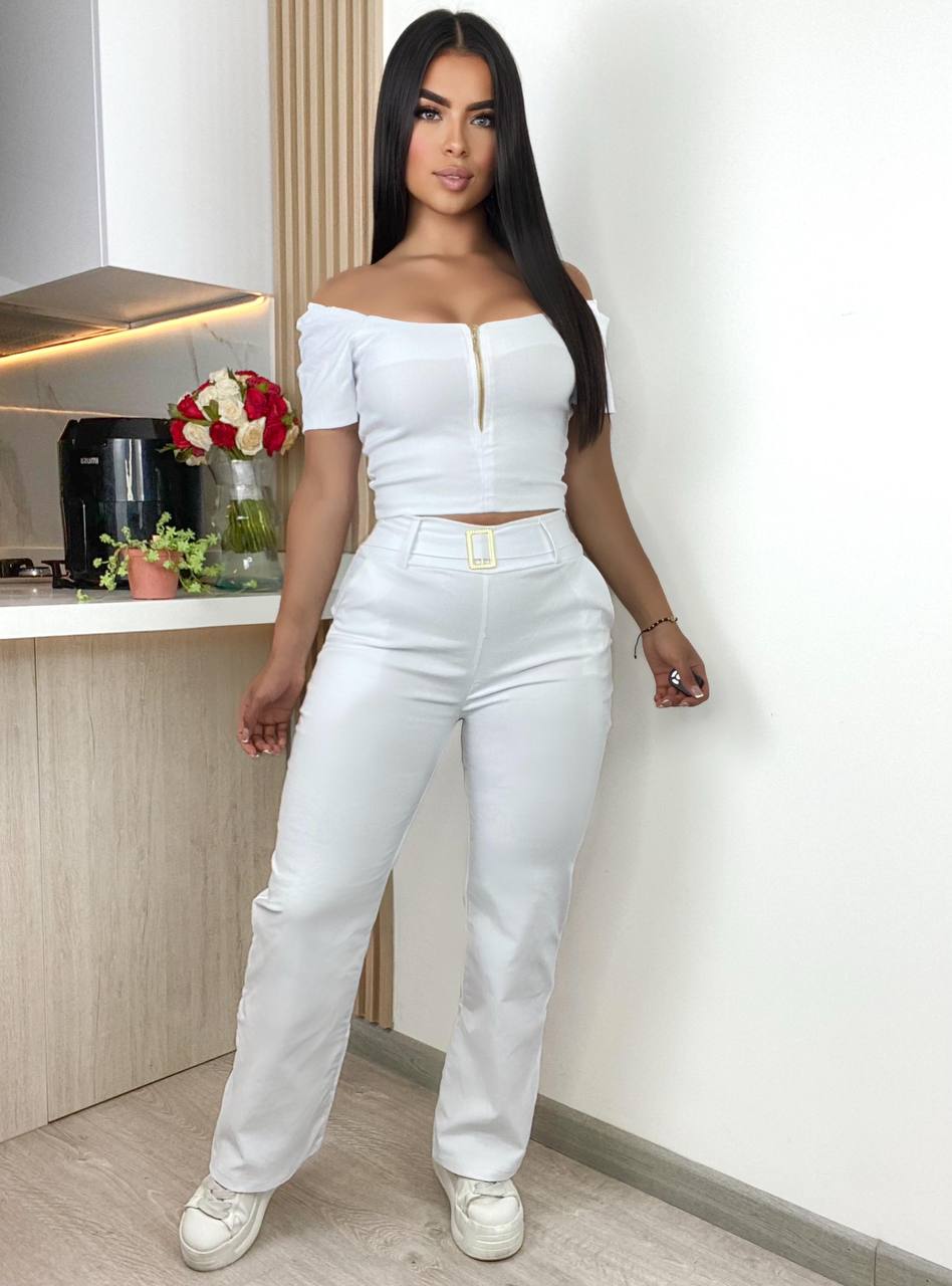 Conjunto 2 prendas Pantalón y blusa M046