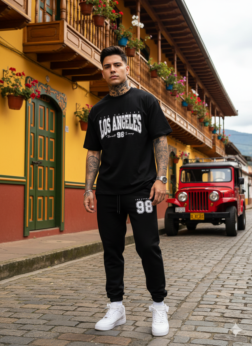 Camiseta OVERSIZE + Sudadera - 1333702