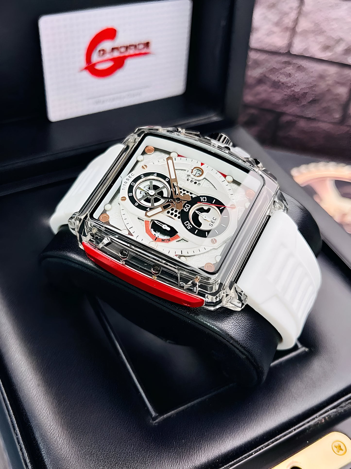 Reloj G-force H4113g Cronografo Funciona
