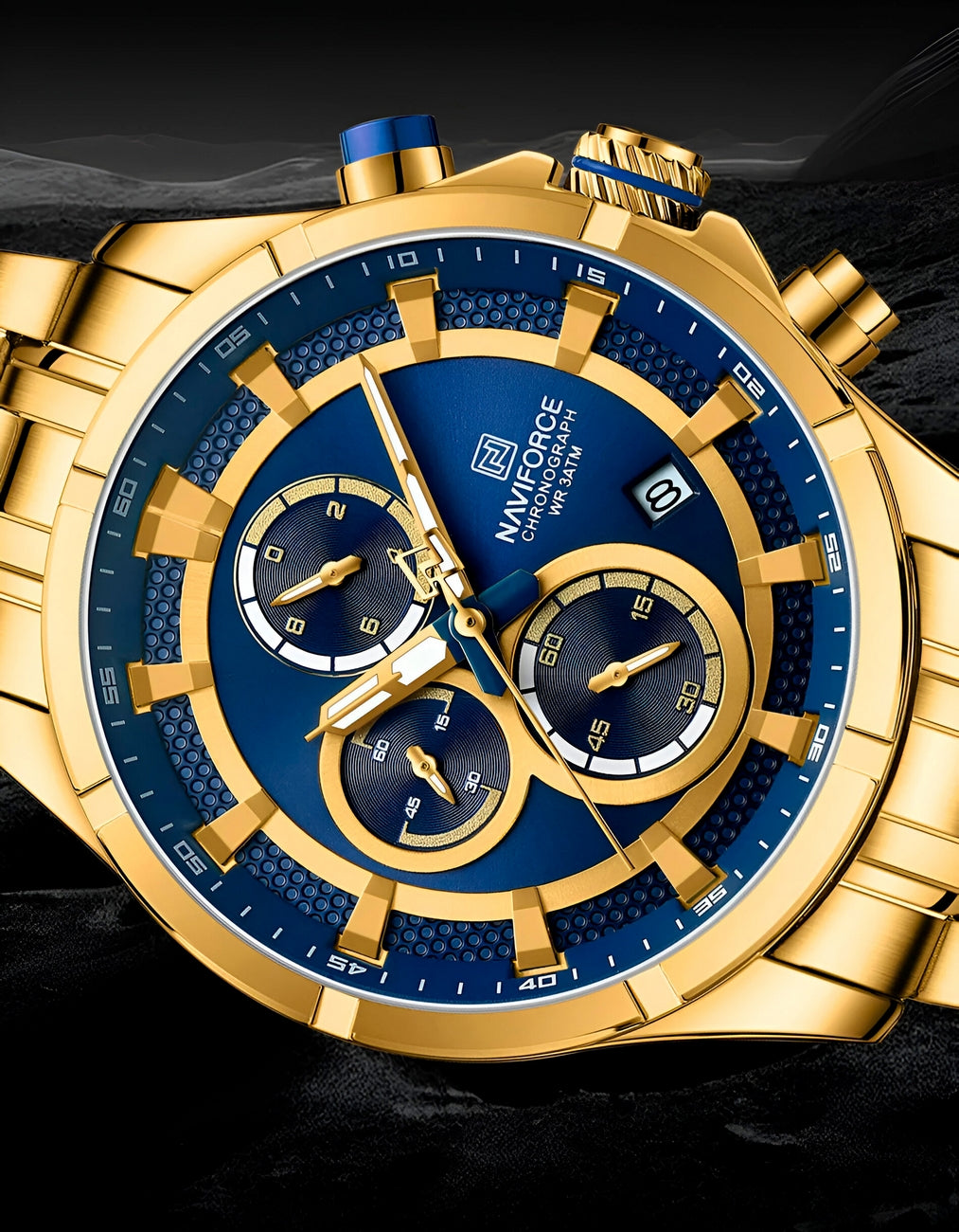 Reloj Naviforce Casual Nf8046 Crono Homb