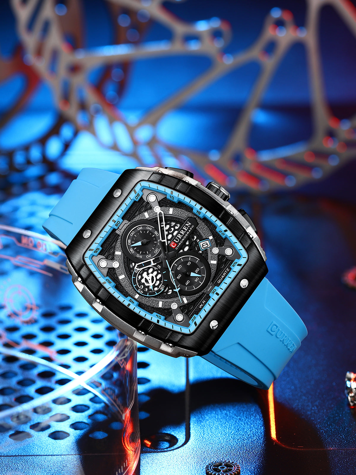 Reloj Curren 8442 Silicona Richard Mille