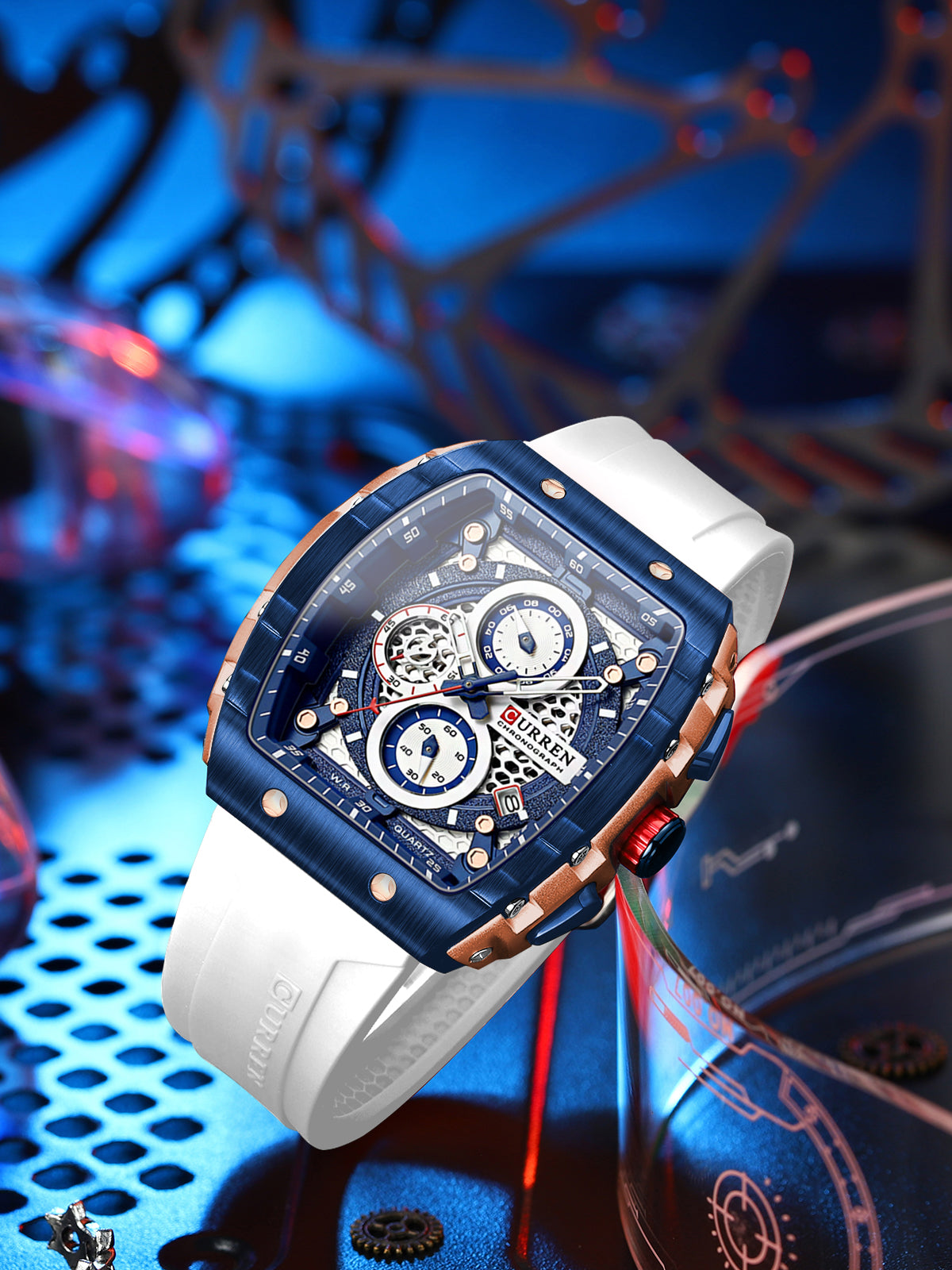 Reloj Curren 8442 Silicona Richard Mille