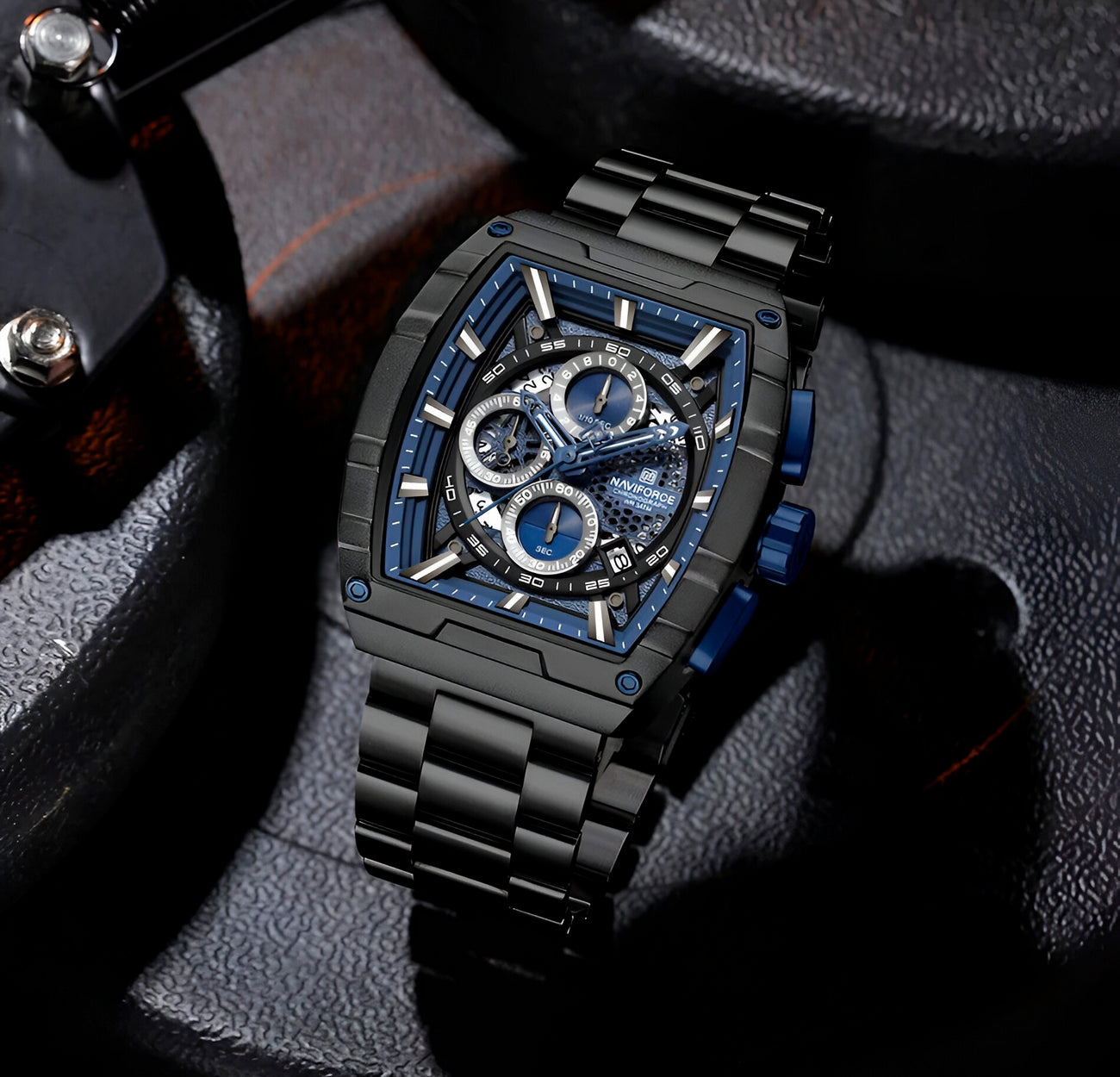 Reloj Naviforce Casual Nf8066 Crono Homb