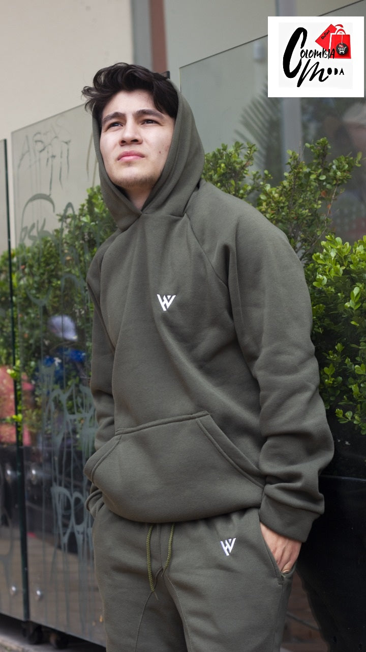 Conjunto de sudadera en algodon Tp18