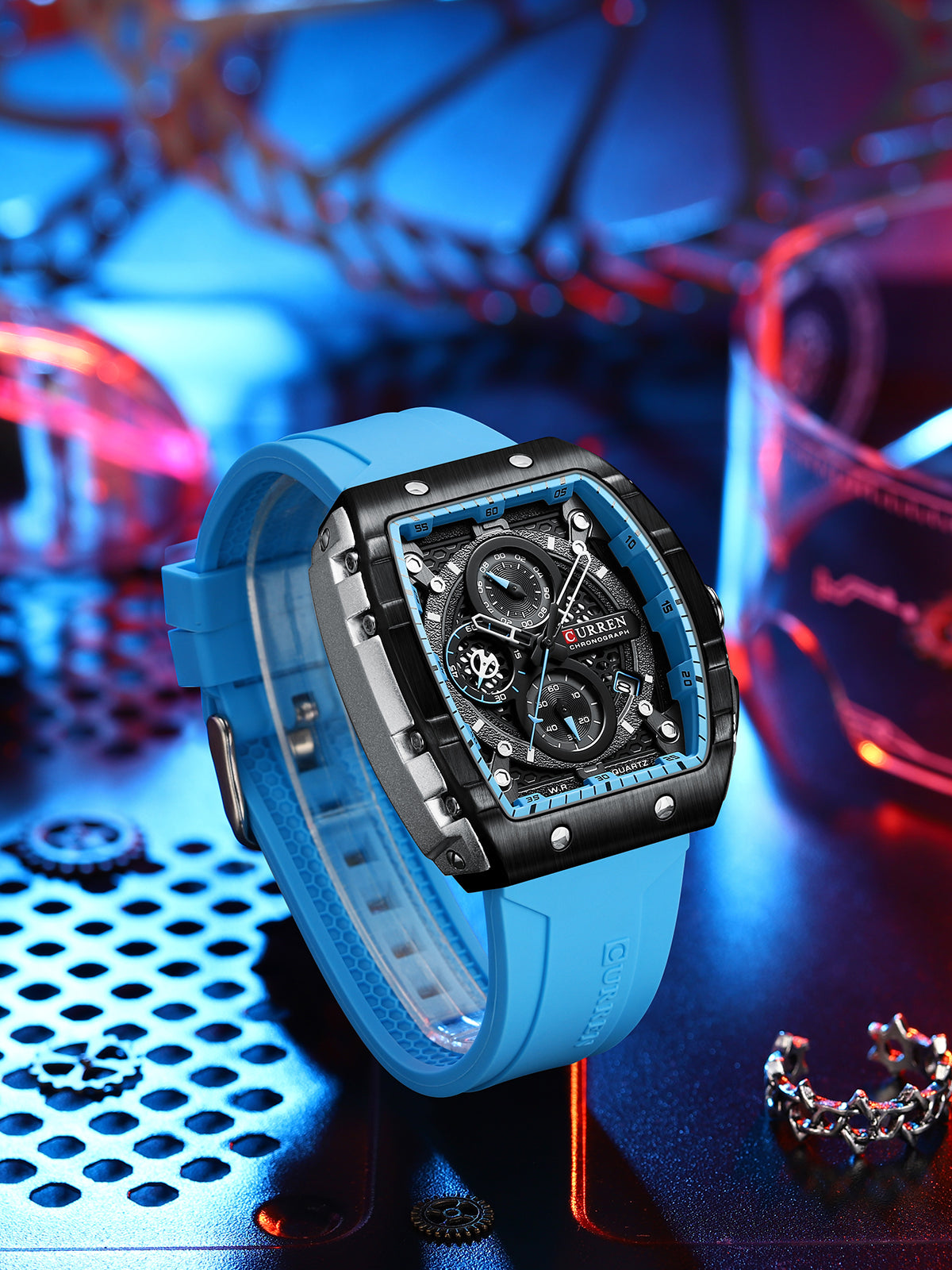 Reloj Curren 8442 Silicona Richard Mille