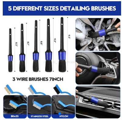 Kit limpieza 23 pcs detailingvehículos