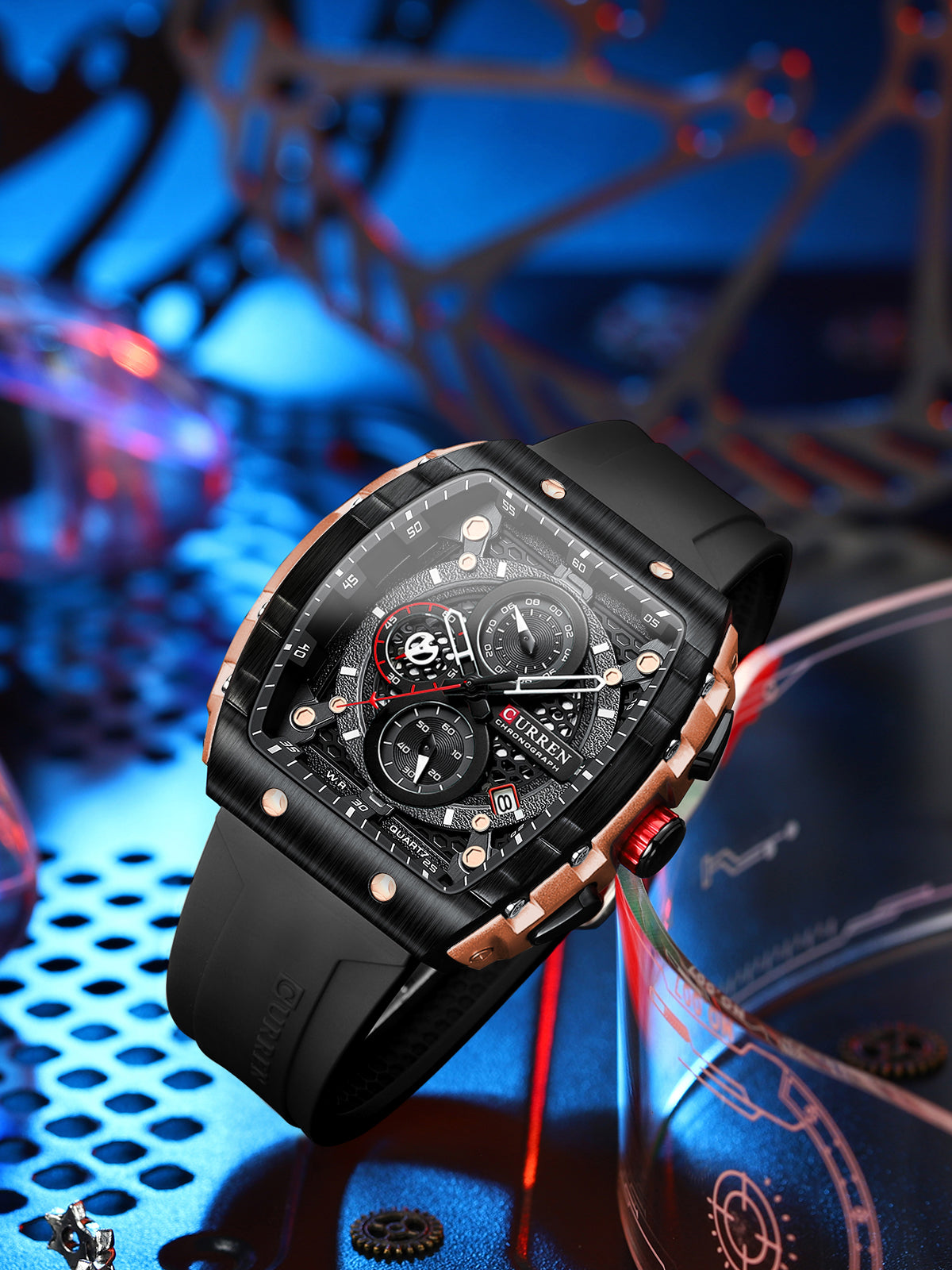 Reloj Curren 8442 Silicona Richard Mille