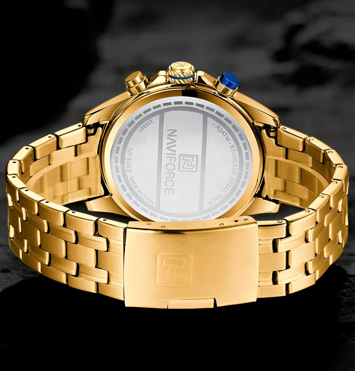 Reloj Naviforce Casual Nf8046 Crono Homb