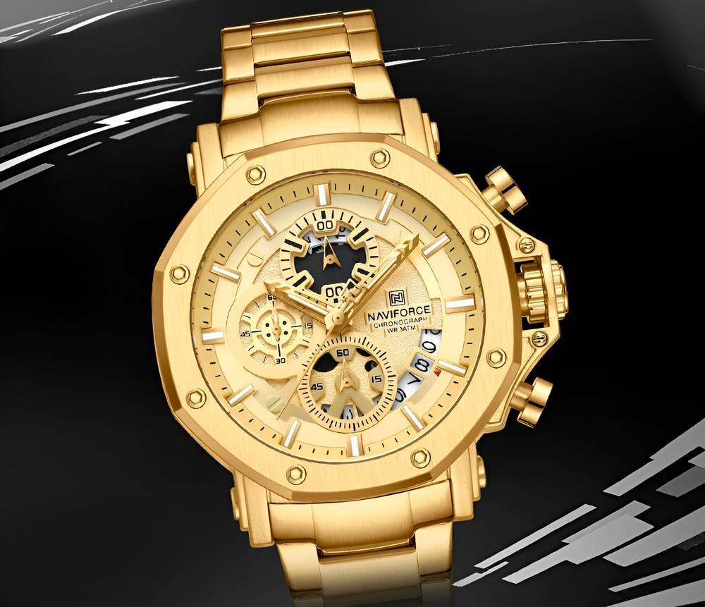 Reloj Naviforce Casual Nf8065 Crono Homb