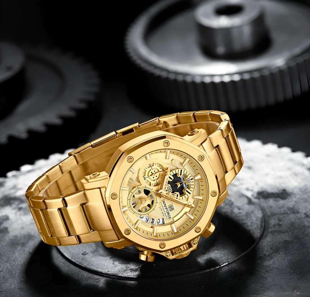 Reloj Naviforce Casual Nf8065 Crono Homb