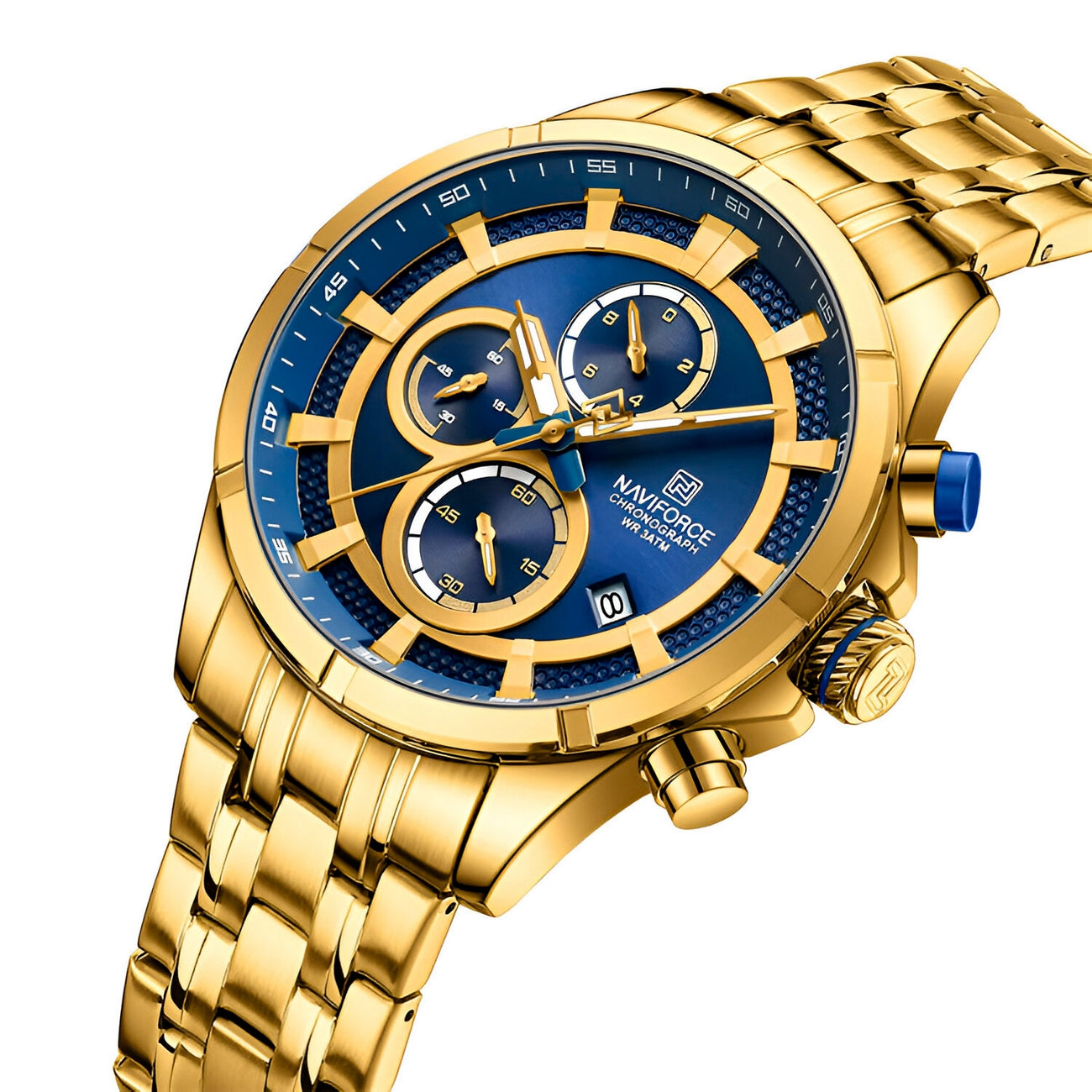 Reloj Naviforce Casual Nf8046 Crono Homb